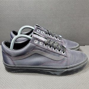 Womens Sz 9.5 Dark Grey Vans X Harry Potter Deathly Hallows Sneakers - no box :(